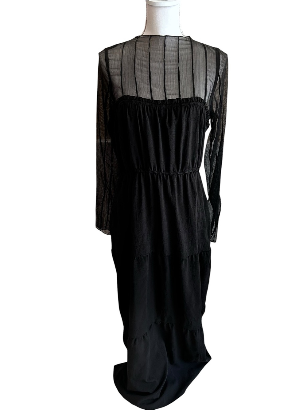 Pamela Love x RTR Sheer Midi Dress Size Large - Picture 5 of 8